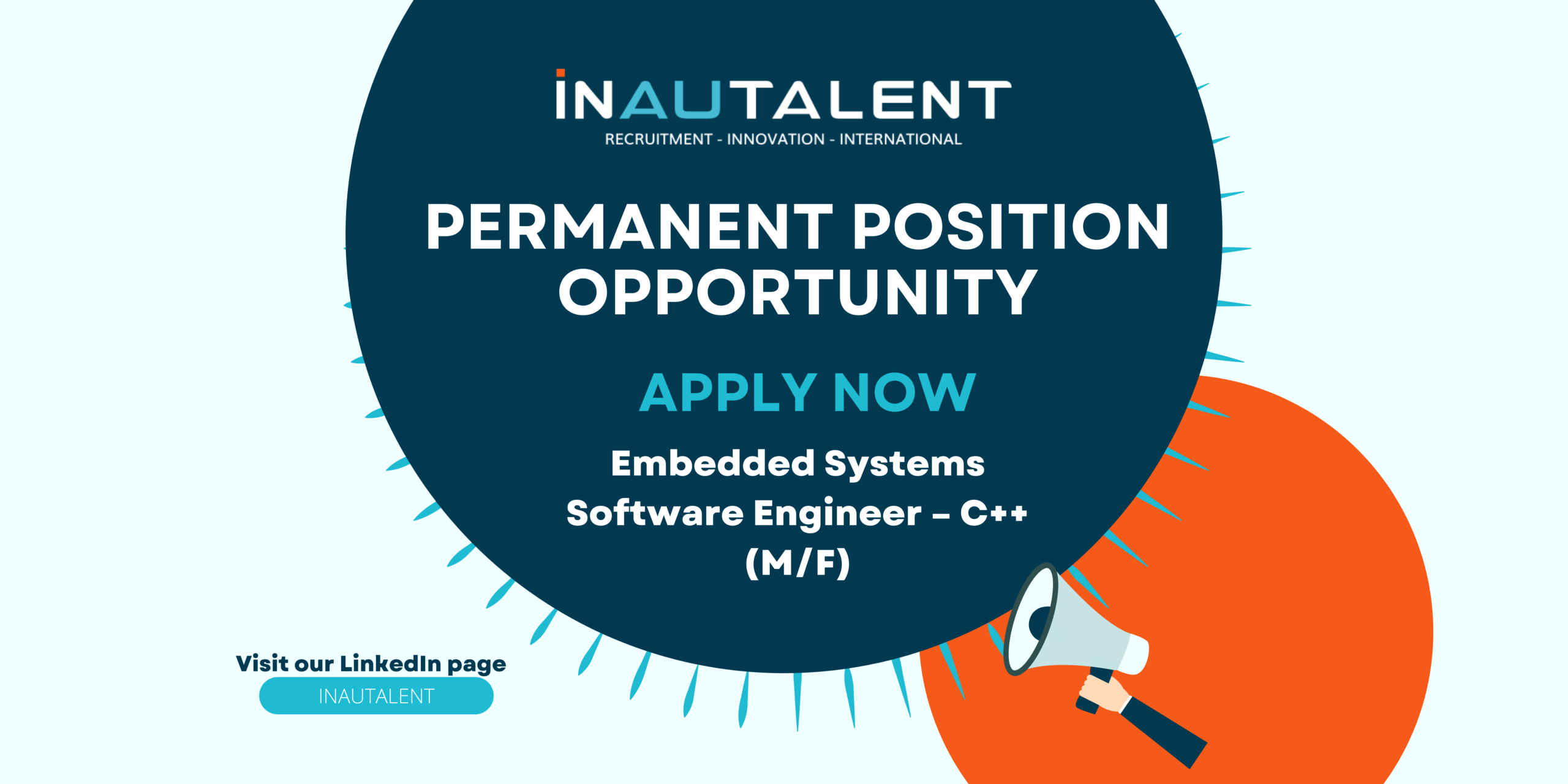 Embedded Systems Opportunity – Software Engineer C++ - INAUTALENT